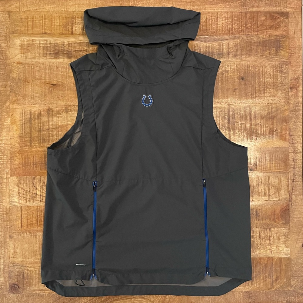 Indianapolis Colts Nike Shield Fly Rush Hoodie Vest